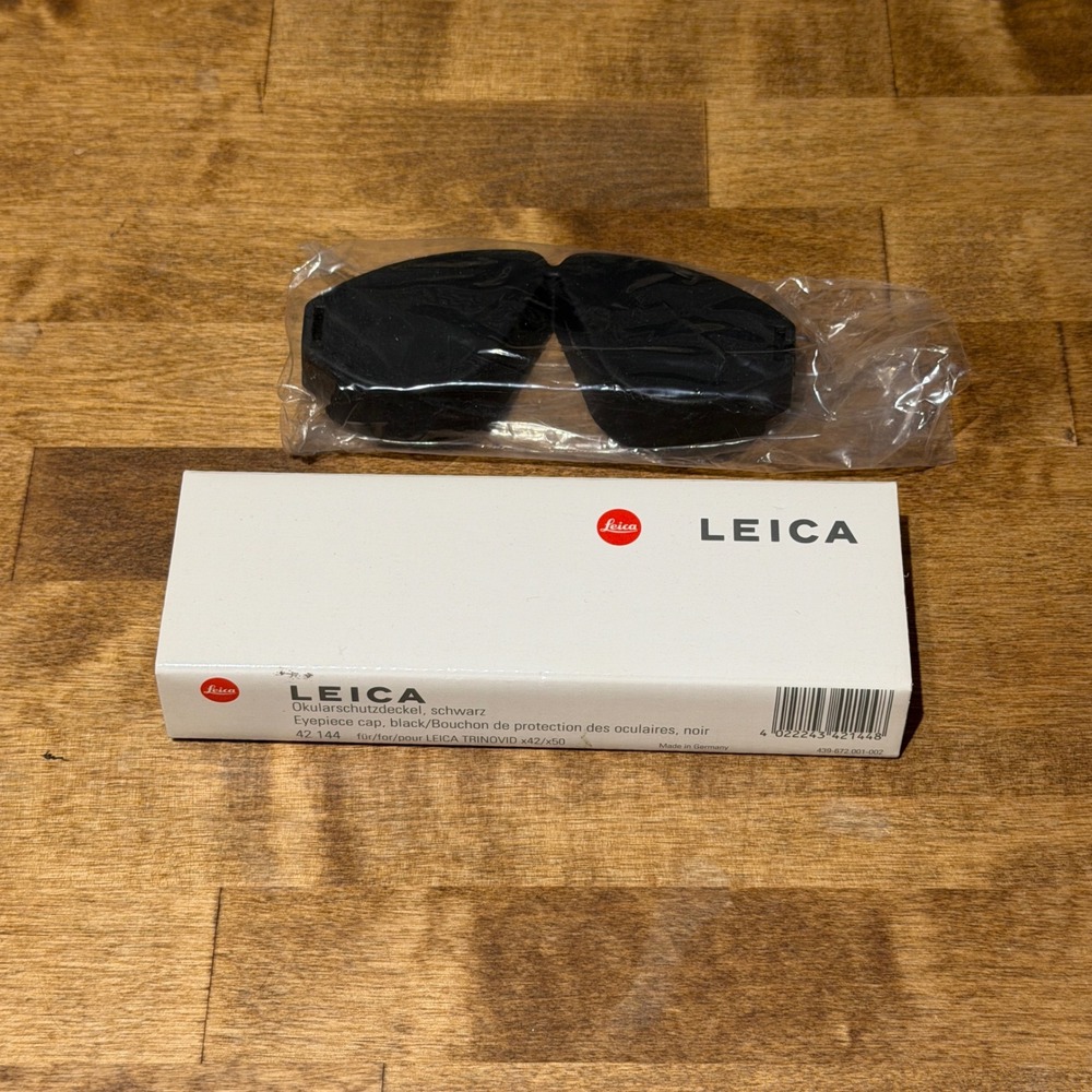 Leica 42144 Trinovid Binocular Eyepiece Rain Guard Cap Black x42 x50